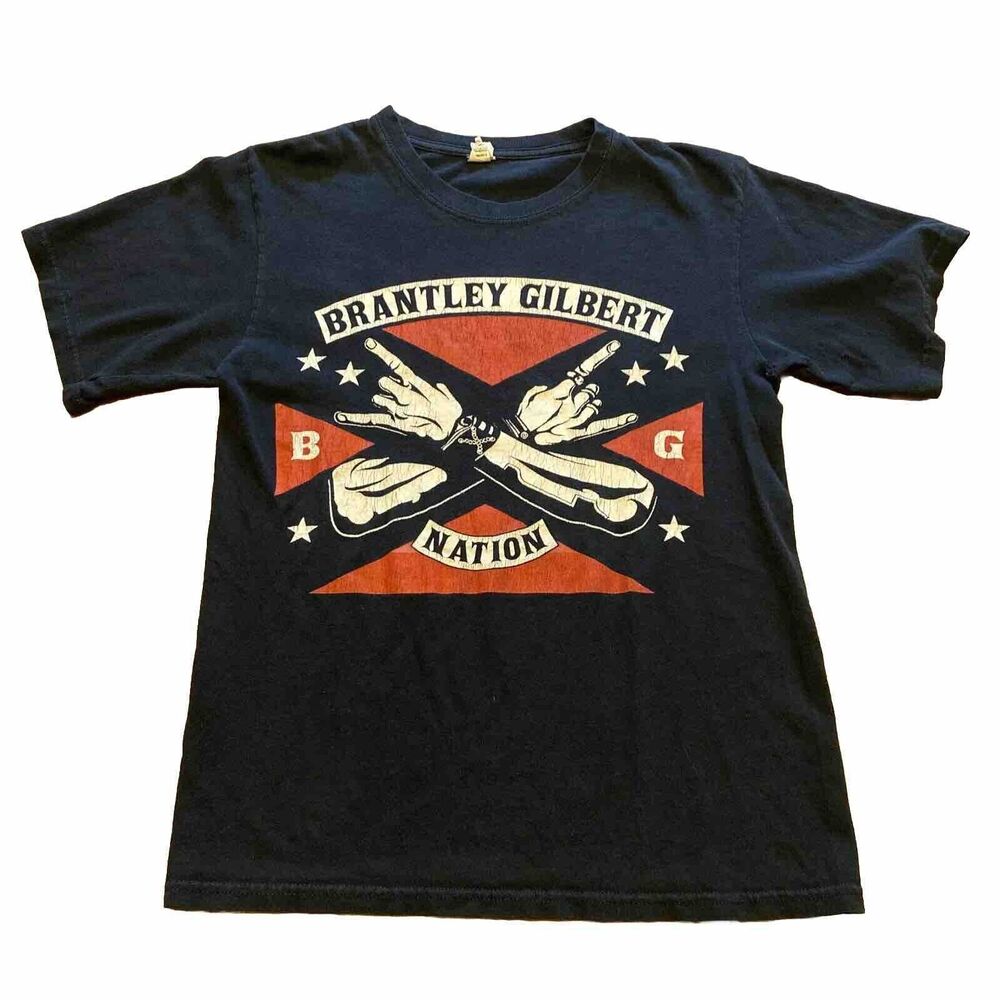 Brantley Gilbert *Stone Cold Country By The Grace of God* Concert Tour Shirt S